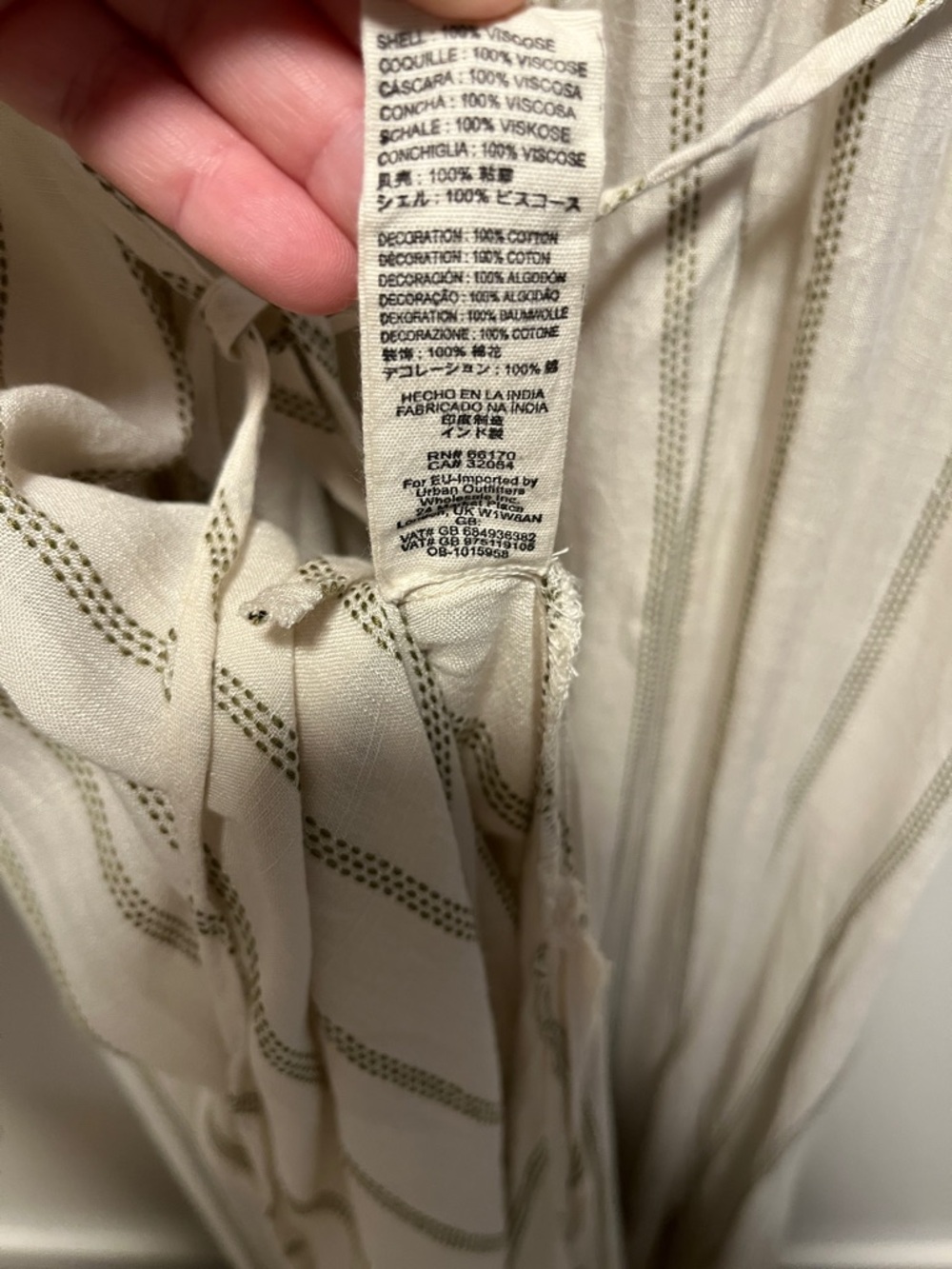FREE PEOPLE (NWT) Harper Maxi Dress, Crochet, Beach, Size Large - Picture 10 of 10